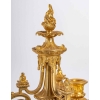 Une garniture de style renaissance en bronze doré fin XIXème siècle | Biron Une garniture de style renaissance en bronze doré fin XIXème siècle