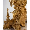 Une garniture de style renaissance en bronze doré fin XIXème siècle | Biron Une garniture de style renaissance en bronze doré fin XIXème siècle