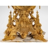 Une garniture de style renaissance en bronze doré fin XIXème siècle | Biron Une garniture de style renaissance en bronze doré fin XIXème siècle