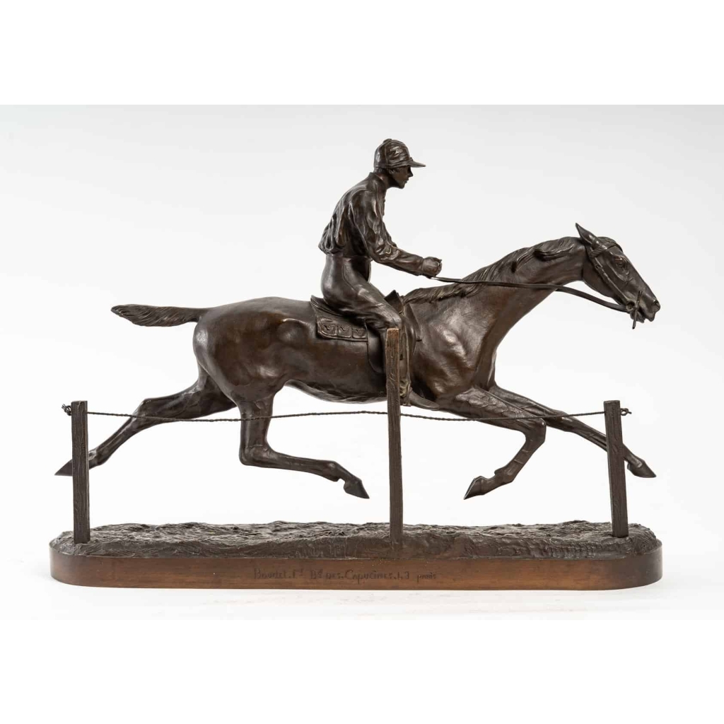 Cheval et son jockey, HR de Vains | Biron |||||||||