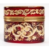 Coffret oval en Bohème, XIXème siècle | Biron Coffret oval en Bohème, XIXème siècle