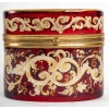 Coffret oval en Bohème, XIXème siècle | Biron Coffret oval en Bohème, XIXème siècle