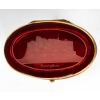 Coffret oval en Bohème, XIXème siècle | Biron Coffret oval en Bohème, XIXème siècle