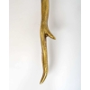 1950 Grande Paire d’Appliques en bronze Félix Agostini pour Arlus | Biron 1950 Grande Paire d'Appliques en bronze Félix Agostini pour Arlus