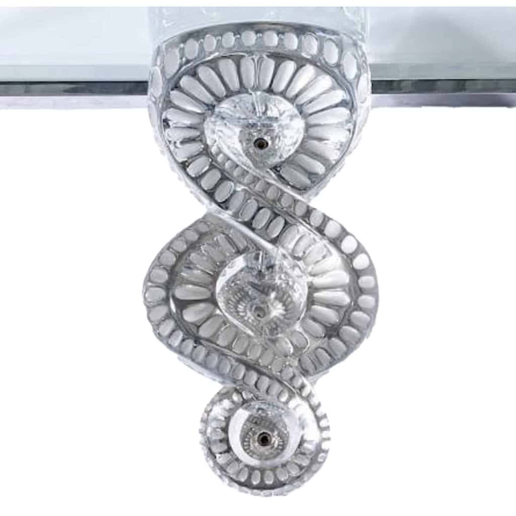 Lalique : Console murale « Seville » 1986 | Biron Lalique : Console murale « Seville » 1986