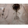 1950′ Lustre en Cristal de Bohême 5 Bras | Biron 1950′ Lustre en Cristal de Bohême 5 Bras