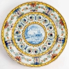 Plat en faiïnce de Delft XIXeme siècle | Biron ||||
