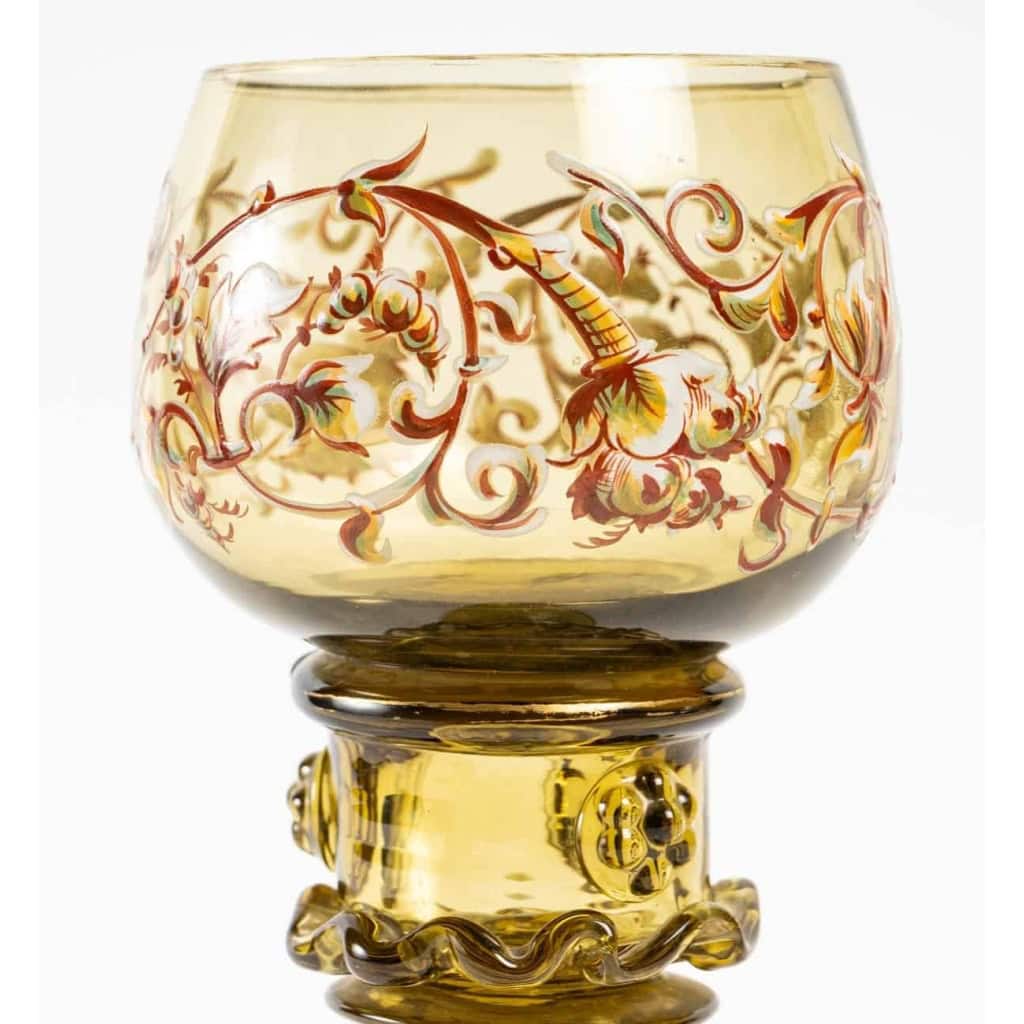 Cristallerie Emile Gallé, Grand Verre Emaillé