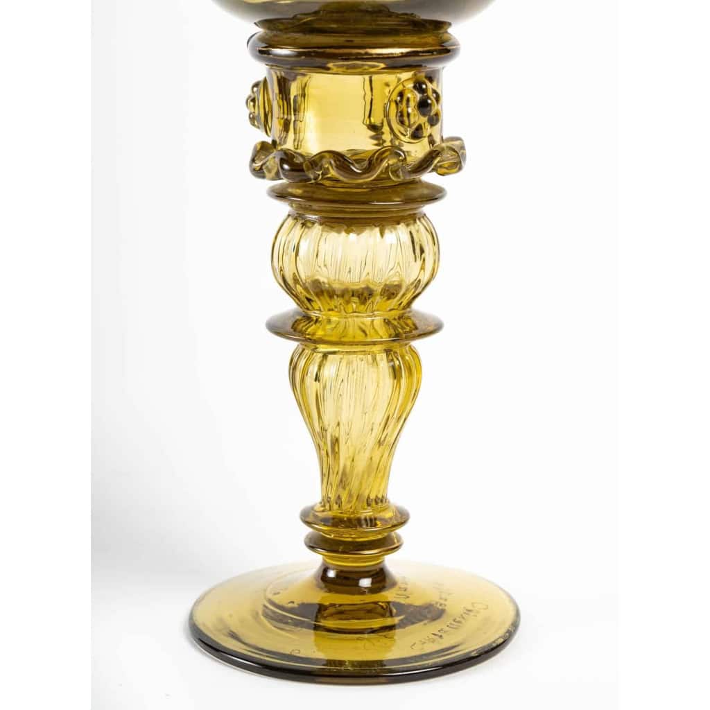 Cristallerie Emile Gallé, Grand Verre Emaillé