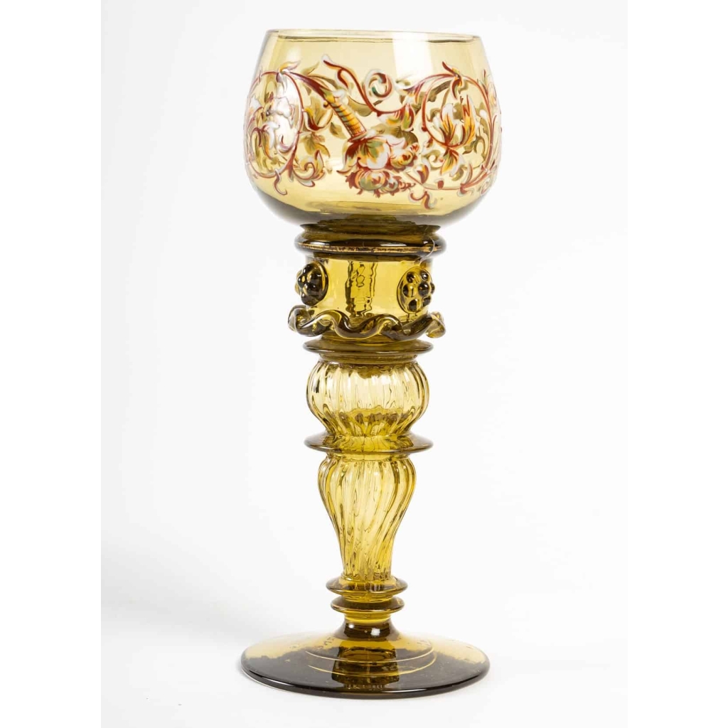Cristallerie Emile Gallé, Grand Verre Emaillé