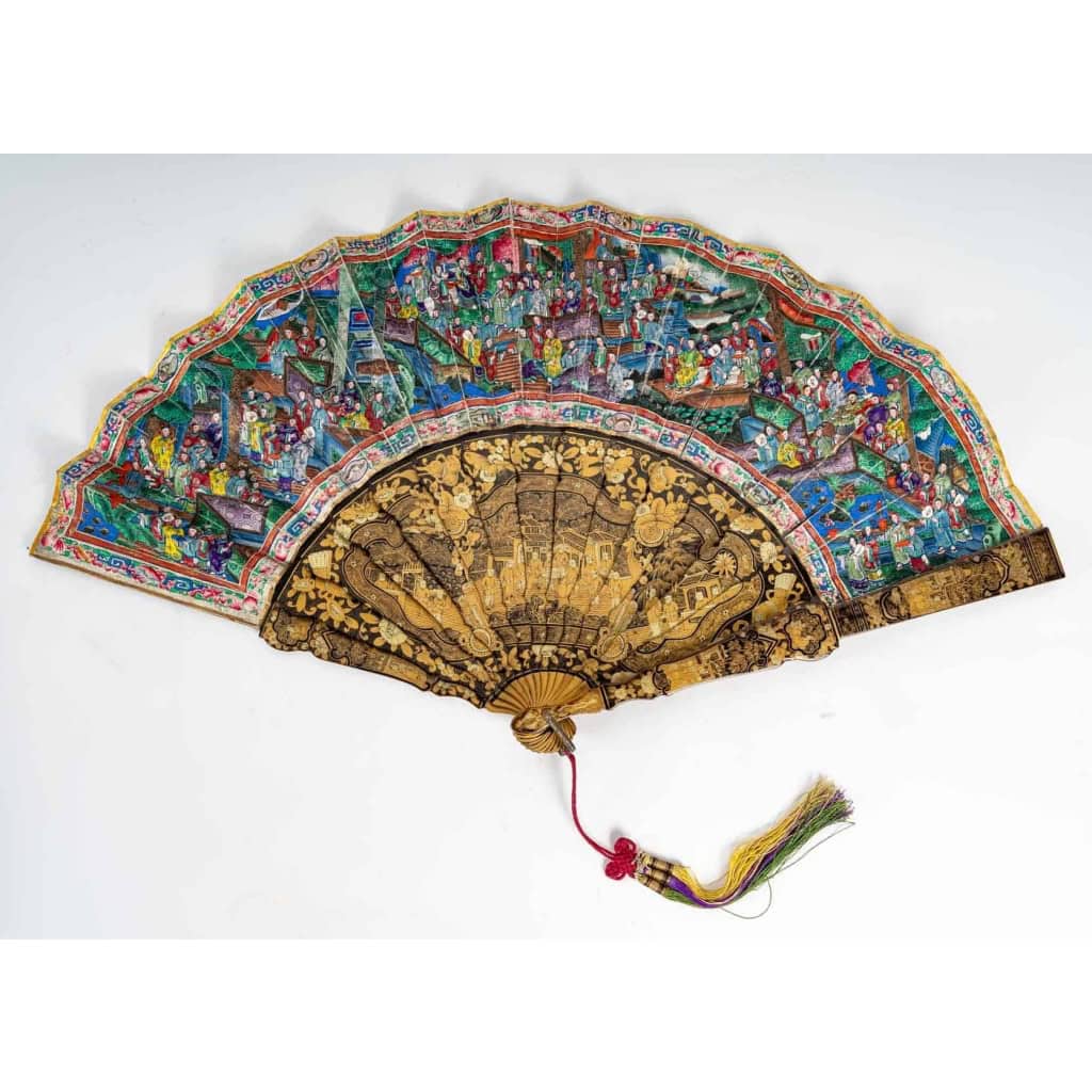 Éventail chinois, XXème siècle | Biron Éventail chinois, XXème siècle