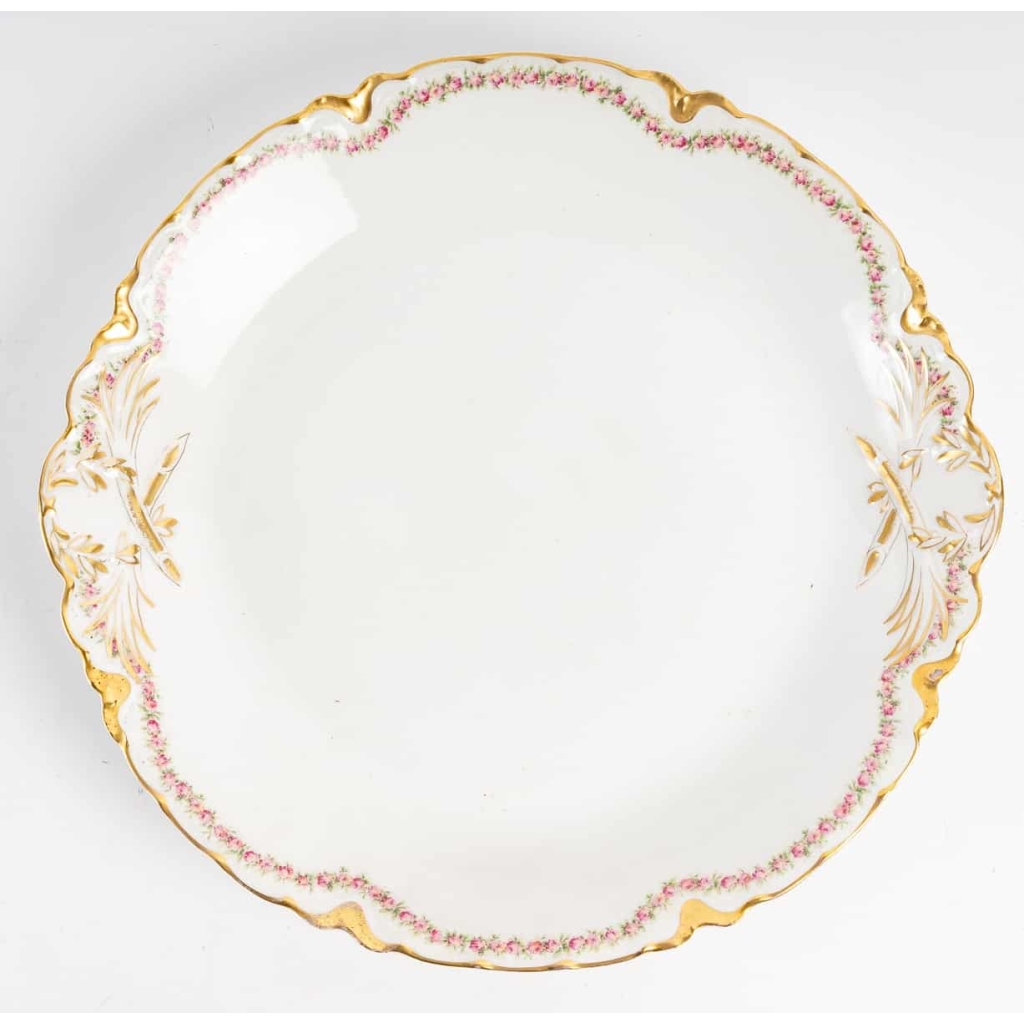 Service" Ranson " Haviland avec décors roses, 1893