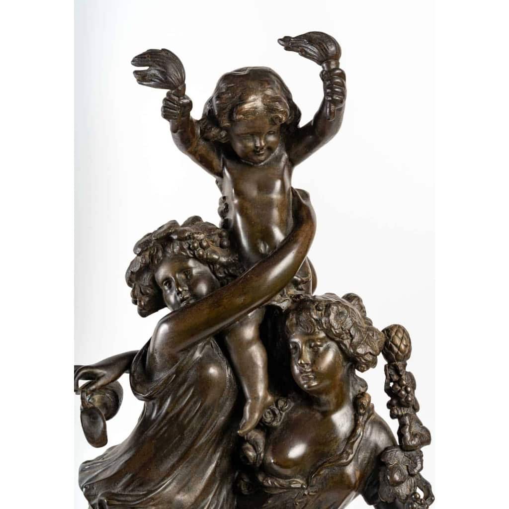 Important bronze du XXème siècle dans le goût de Clodion | Biron Important bronze du XXème siècle dans le goût de Clodion