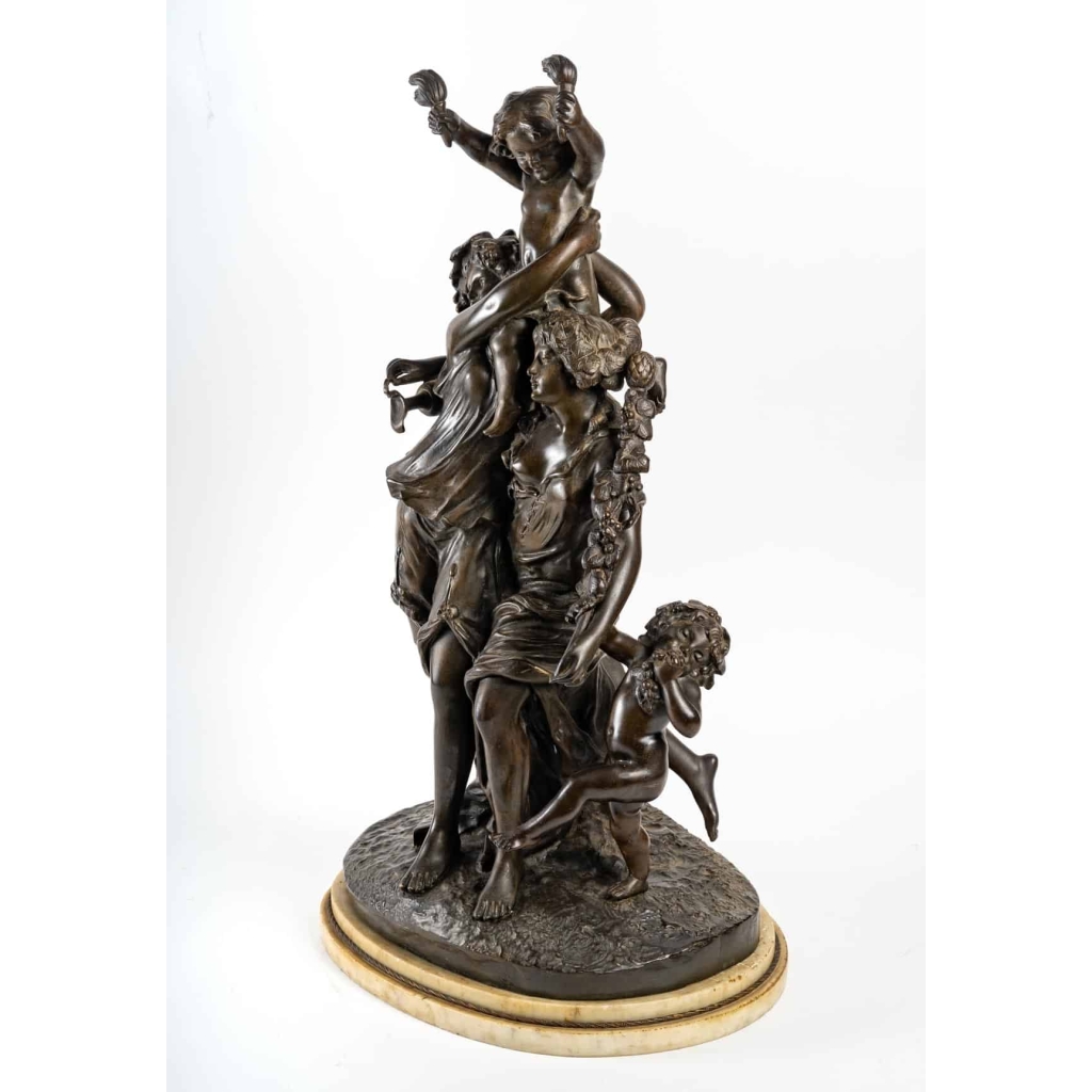 Important bronze du XXème siècle dans le goût de Clodion | Biron Important bronze du XXème siècle dans le goût de Clodion