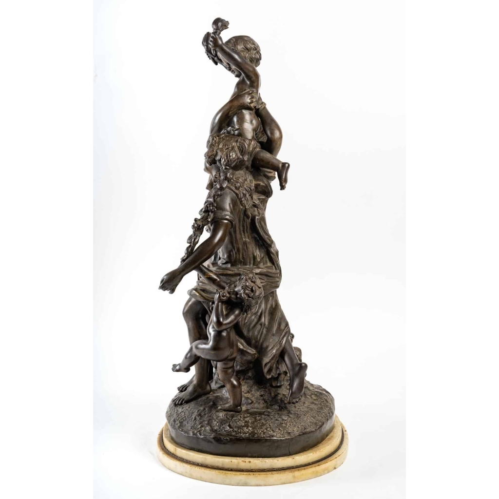 Important bronze du XXème siècle dans le goût de Clodion | Biron Important bronze du XXème siècle dans le goût de Clodion