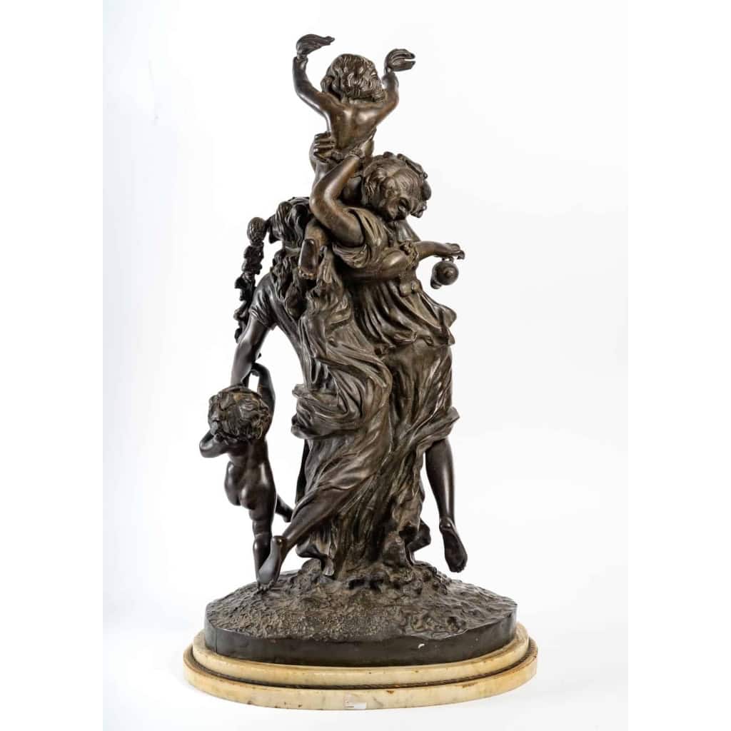 Important bronze du XXème siècle dans le goût de Clodion | Biron Important bronze du XXème siècle dans le goût de Clodion