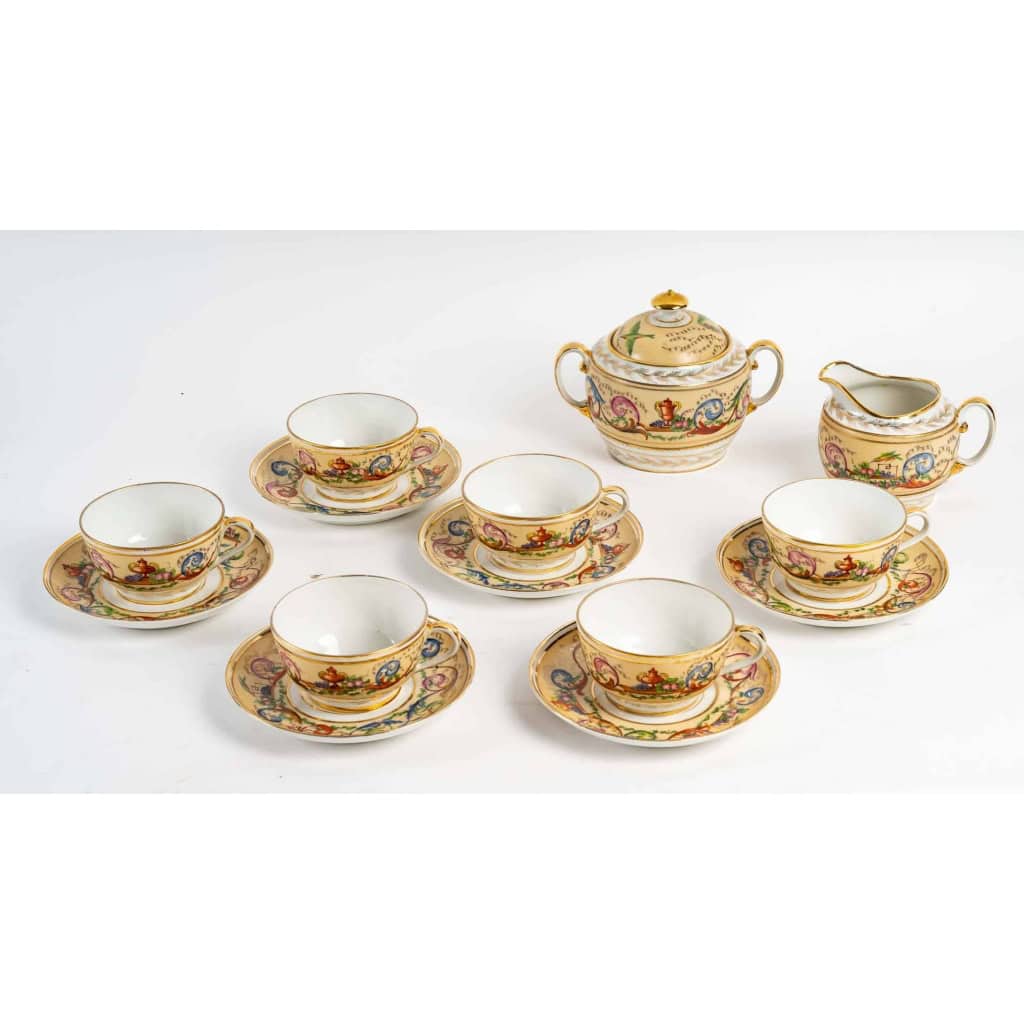 Tasses Le Tallec, motifs Angoulême, 1932 | Biron |||||||||||||||