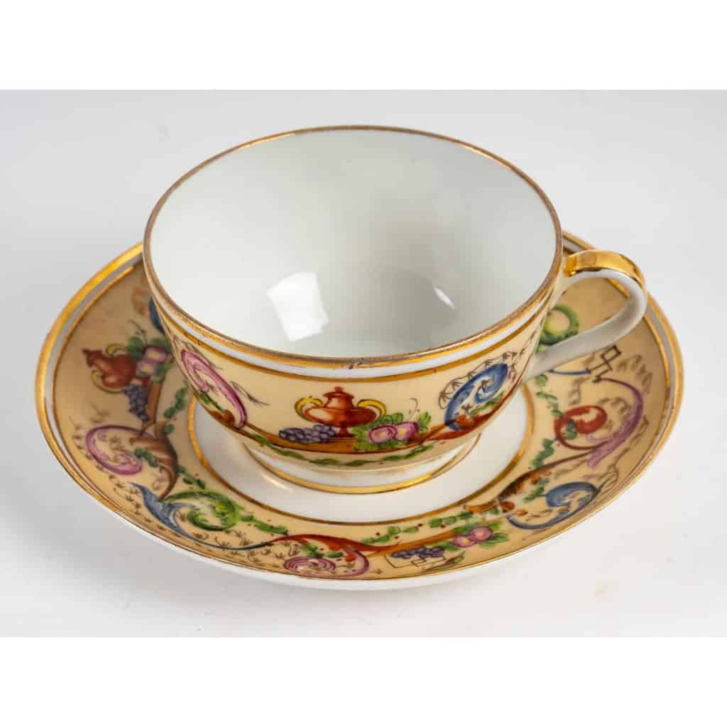 Tasses Le Tallec, motifs Angoulême, 1932 | Biron Tasses Le Tallec, motifs Angoulême, 1932