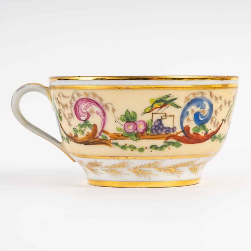 Tasses Le Tallec, motifs Angoulême, 1932 | Biron Tasses Le Tallec, motifs Angoulême, 1932