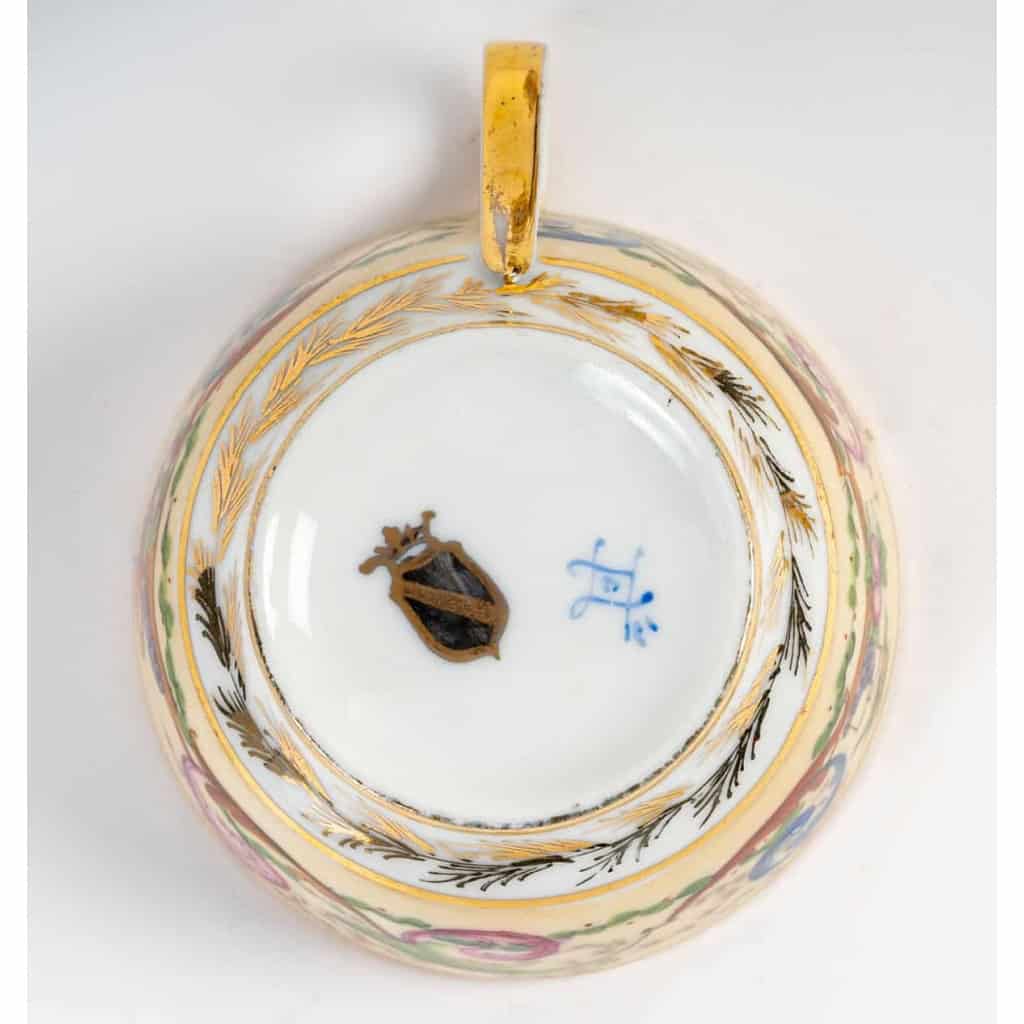 Tasses Le Tallec, motifs Angoulême, 1932 | Biron Tasses Le Tallec, motifs Angoulême, 1932