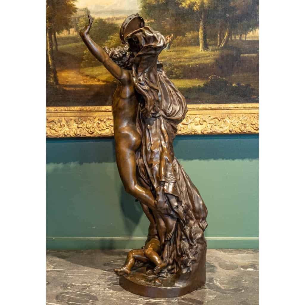Le Génie De La Danse. Bronze Signé Carpeaux. | Biron Le Génie De La Danse. Bronze Signé Carpeaux.