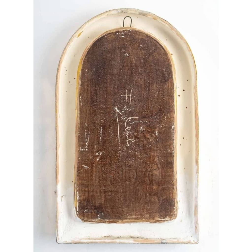 1970 François Lembo Miroir, Céramique, Bijoux, Signé 6