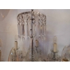 1950′ Lustre en Cristal de Bohême Ou Baccarat 6 Bras | Biron 1950′ Lustre en Cristal de Bohême Ou Baccarat 6 Bras