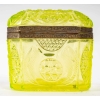 Rare coffre de bohème en opaline jaune (1840-1860) | Biron Rare coffre de bohème en opaline jaune (1840-1860)