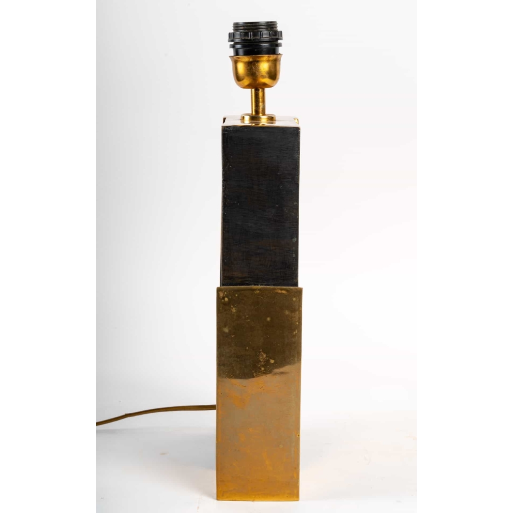 Lampe signée en bronze, 1970 | Biron Lampe signée en bronze, 1970