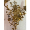1950 Paire d’Appliques Faisant Pendant En Bronze Doré De Style LXV | Biron 1950 Paire d’Appliques Faisant Pendant En Bronze Doré De Style LXV