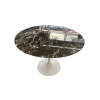 Knoll & Eero Saarinen , Table « Tulip » Marbre Vert imperial 107 cm | Biron ||||||||||||