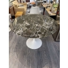 Knoll & Eero Saarinen , Table « Tulip » Marbre Vert imperial 107 cm | Biron Knoll & Eero Saarinen , Table "Tulip" Marbre Vert imperial 107 cm