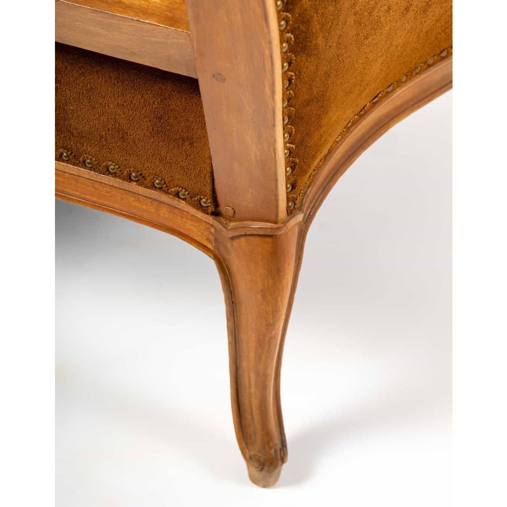 Paire de bergères en hêtre, Style Louis XV, XIXème siècle | Biron Paire de bergères en hêtre, Style Louis XV, XIXème siècle