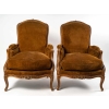 Paire de bergères en hêtre, Style Louis XV, XIXème siècle | Biron Paire de bergères en hêtre, Style Louis XV, XIXème siècle