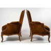 Paire de bergères en hêtre, Style Louis XV, XIXème siècle | Biron Paire de bergères en hêtre, Style Louis XV, XIXème siècle