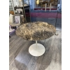 KNOLL & Eero Saarinen designer «Tulip » : Table Ø 91 cm Marbre Emperador | Biron KNOLL & Eero Saarinen designer «Tulip » : Table Ø 91 cm Marbre Emperador