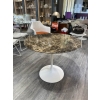 KNOLL & Eero Saarinen designer «Tulip » : Table Ø 91 cm Marbre Emperador | Biron KNOLL & Eero Saarinen designer «Tulip » : Table Ø 91 cm Marbre Emperador