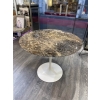 KNOLL & Eero Saarinen designer «Tulip » : Table Ø 91 cm Marbre Emperador | Biron KNOLL & Eero Saarinen designer «Tulip » : Table Ø 91 cm Marbre Emperador
