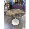KNOLL & Eero Saarinen designer «Tulip » : Table Ø 91 cm Marbre Emperador | Biron KNOLL & Eero Saarinen designer «Tulip » : Table Ø 91 cm Marbre Emperador