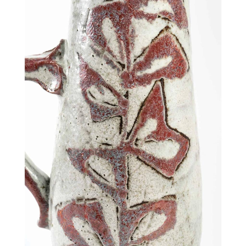Pichet en céramique par Max Boissaud, Vallauris circa 1950 | Biron Pichet en céramique par Max Boissaud, Vallauris circa 1950