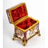 Coffret rectangulaire en bohème, XIXème siècle | Biron Coffret rectangulaire en bohème, XIXème siècle