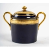 Service à café bleu de Sèvres à double incrustations, 1920 | Biron Service à café bleu de Sèvres à double incrustations, 1920