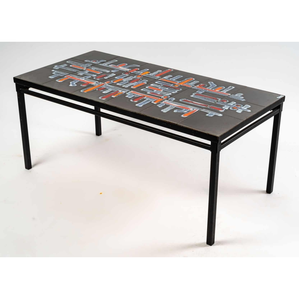Table basse en céramique de Vallauris | Biron |||||||||