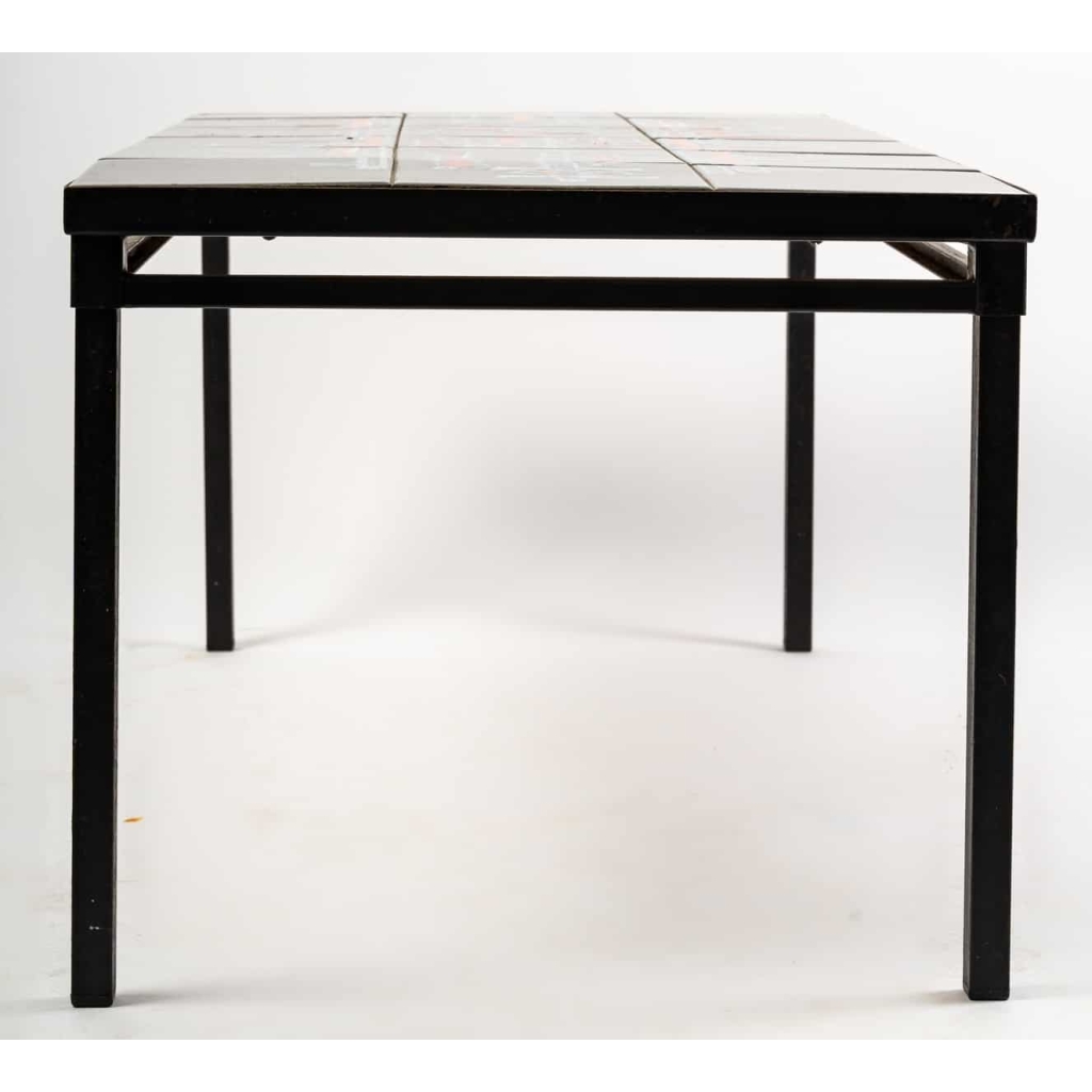 Table basse en céramique de Vallauris | Biron Table basse en céramique de Vallauris