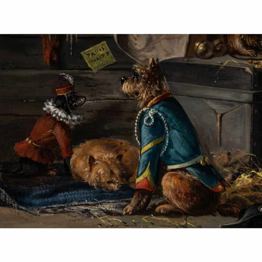 Henri Joseph Gommarus Carpentero (1820-1874) Les Animaux Du Cirque.