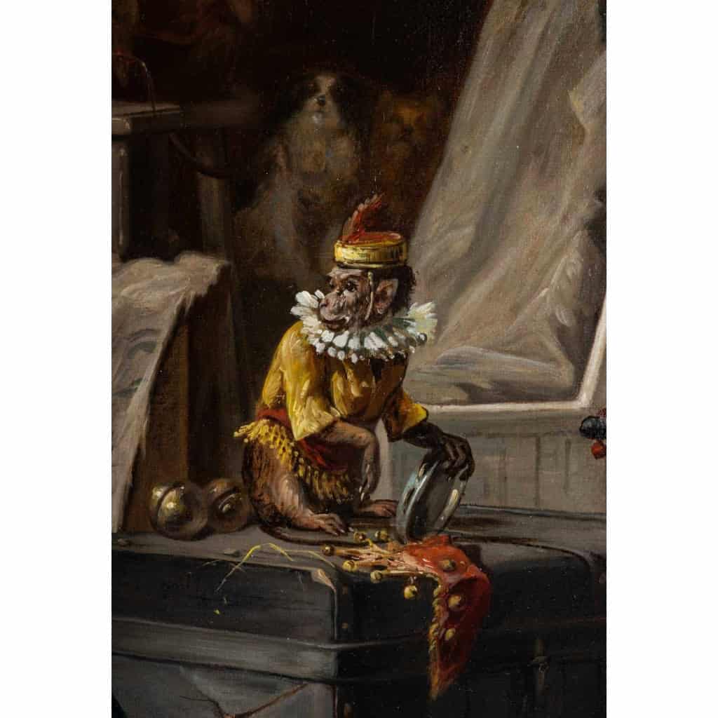 Henri Joseph Gommarus Carpentero (1820-1874) Les Animaux Du Cirque.