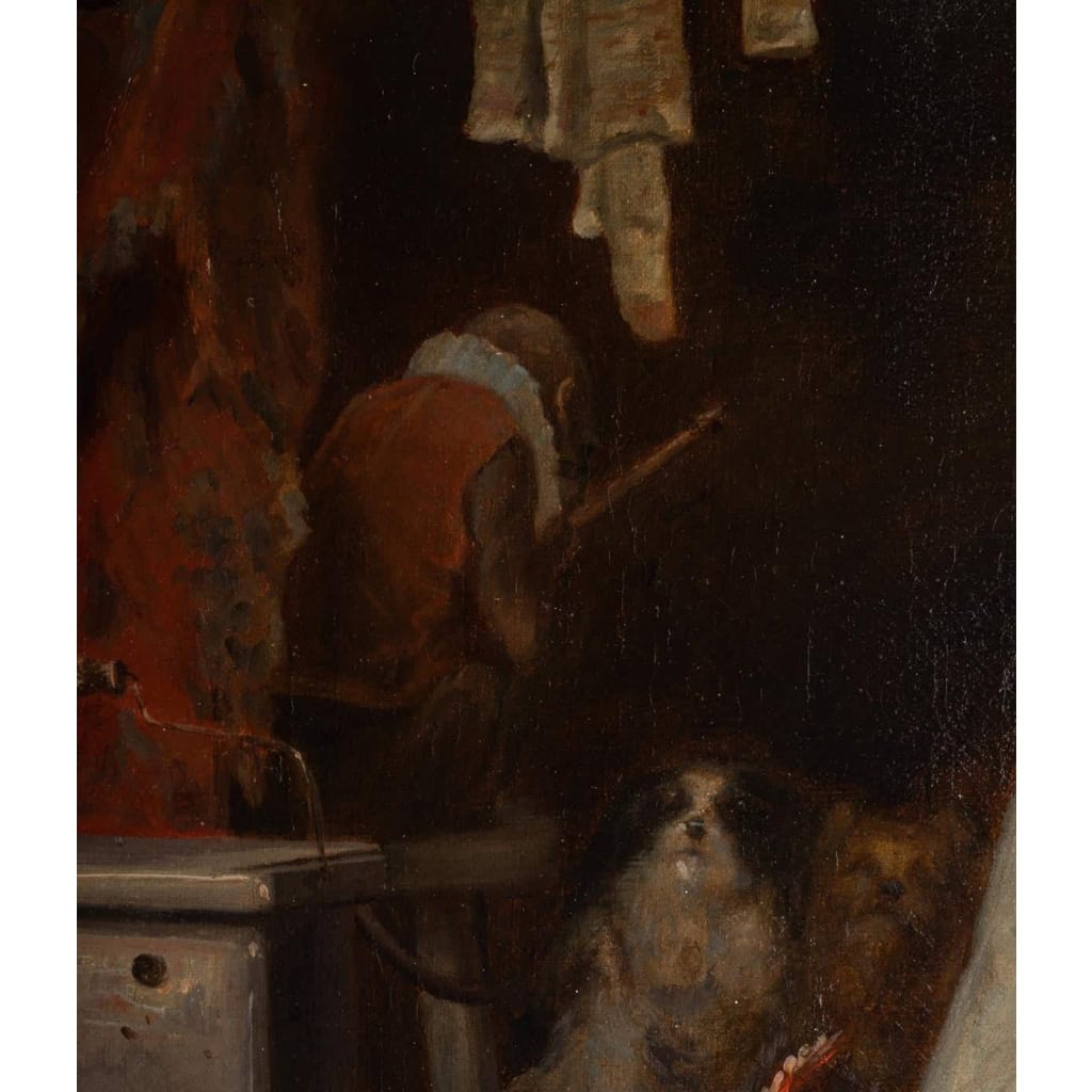 Henri Joseph Gommarus Carpentero (1820-1874) Les Animaux Du Cirque.