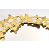 1960 Miroir aux papillons en métal doré de la Maison FlorArt | Biron 1960 Miroir aux papillons en métal doré de la Maison FlorArt