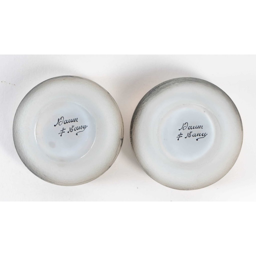 Daum Nancy, Paire de coupelles