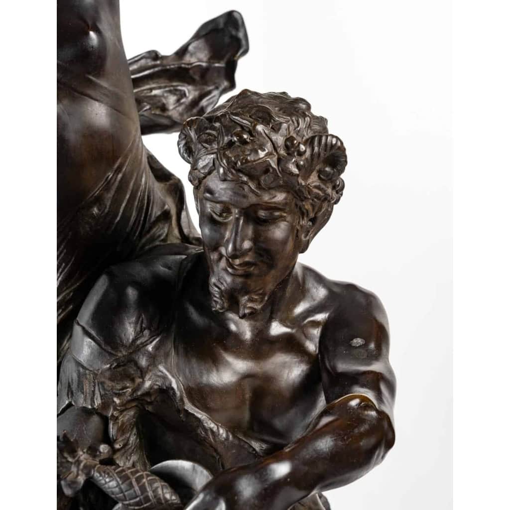 Bronze du XXème siècle dans le goût de Clodion | Biron Bronze du XXème siècle dans le goût de Clodion